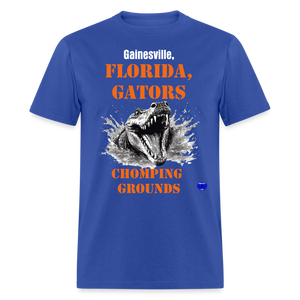 Gators Chomping Grounds T-Shirt - royal blue