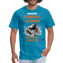 Load image into Gallery viewer, Gators Chomping Grounds T-Shirt - turquoise