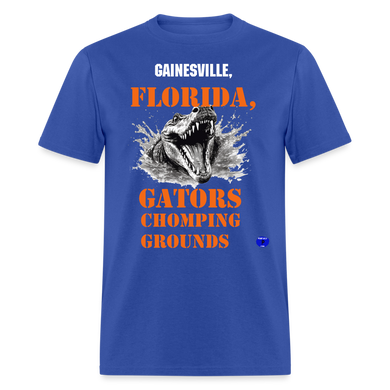 Gators Chomping Grounds T-Shirt - royal blue