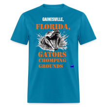 Load image into Gallery viewer, Gators Chomping Grounds T-Shirt - turquoise