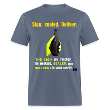 Load image into Gallery viewer, Sign, sealed, Deliver Men T Shirt - denim