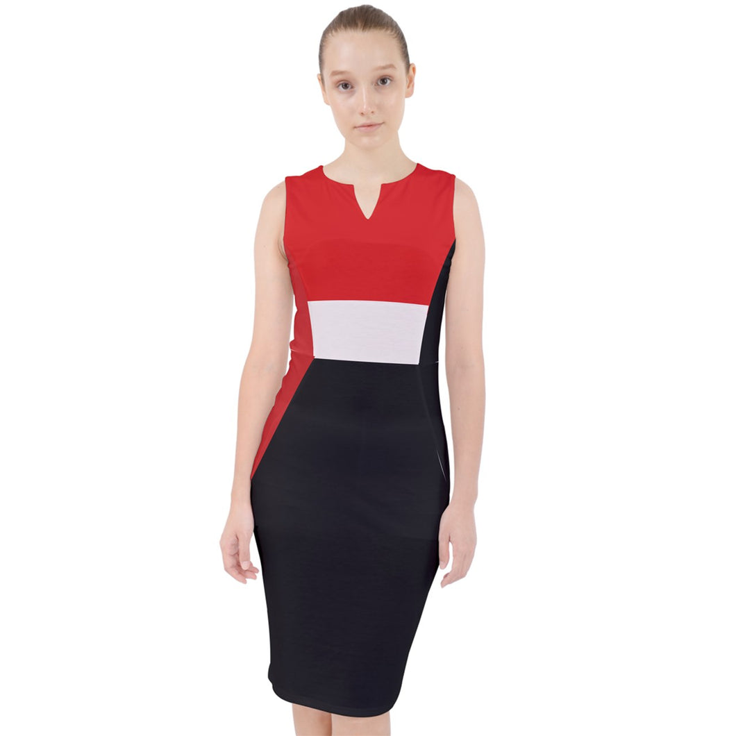 Chiami Geo Midi Bodycon Dress