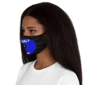 ( Positively PMan) Fitted Polyester Face Mask