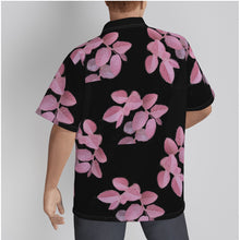 Load image into Gallery viewer, Purple Leaves All-Over Print Men&#39;s Hawaiian Shirt With Button Closure. (SPI)