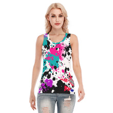 Load image into Gallery viewer, Paint Art Women&#39;s Skinny Sport Tank Top. (SPI)