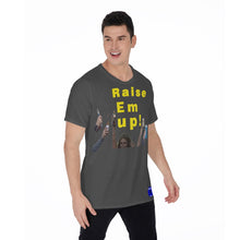 Load image into Gallery viewer, Raise em up and Drink em down Men&#39;s O-Neck T-Shirt