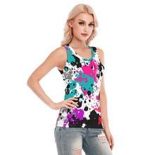 Load image into Gallery viewer, Paint Art Women&#39;s Skinny Sport Tank Top. (SPI)