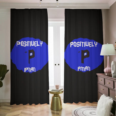 Positively P Man Blackout Curtains | 265(gsm)