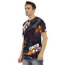 Load image into Gallery viewer, Deep speed race Short Sleeve Rounded Hem T-shirt. (SPI)