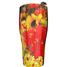 Load image into Gallery viewer, Assorted Flowers Cone Tumbler 30oz