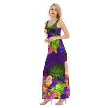 Load image into Gallery viewer, Pbq Print Women&#39;s Vest Dress | Length To Ankle