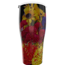 Load image into Gallery viewer, Assorted Flowers Cone Tumbler 30oz