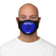 Load image into Gallery viewer, ( Positively PMan) Fitted Polyester Face Mask