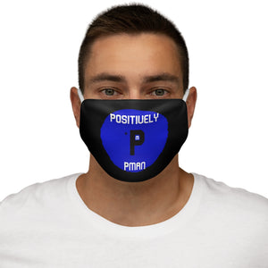 "Positively PMan " Snug-Fit Polyester Face Mask