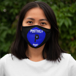 ( Positively PMan) Fitted Polyester Face Mask