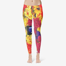 Load image into Gallery viewer, Flowers design Women&#39;s Temp Control Cotton Leggings