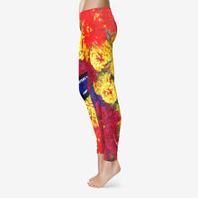 Load image into Gallery viewer, Flowers design Women&#39;s Temp Control Cotton Leggings