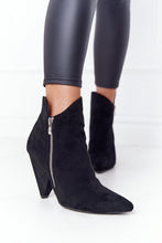 Load image into Gallery viewer, s.I.S  Black Heel boots 189739.