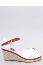 Load image into Gallery viewer, Intello White Buskin sandal 181961