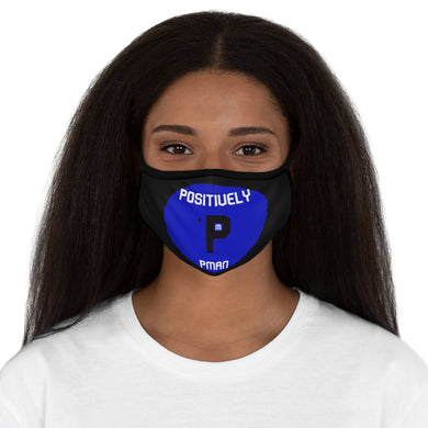 ( Positively PMan) Fitted Polyester Face Mask