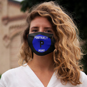 "Positively PMan " Snug-Fit Polyester Face Mask