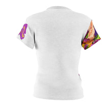 Load image into Gallery viewer, Flowers and Butterfly Women&#39;s AOP Cut &amp; Sew Tee