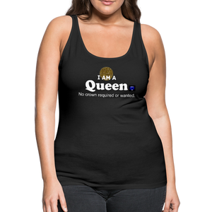 "Queen" Women’s Premium Tank Top - black