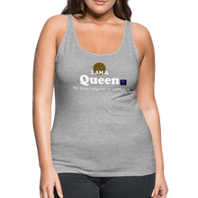 Load image into Gallery viewer, &quot;Queen&quot; Women’s Premium Tank Top - heather gray