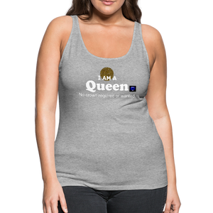 "Queen" Women’s Premium Tank Top - heather gray