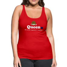 Load image into Gallery viewer, &quot;Queen&quot; Women’s Premium Tank Top - red