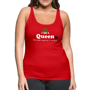 "Queen" Women’s Premium Tank Top - red