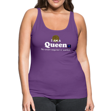 Load image into Gallery viewer, &quot;Queen&quot; Women’s Premium Tank Top - purple