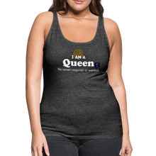 Load image into Gallery viewer, &quot;Queen&quot; Women’s Premium Tank Top - charcoal gray