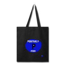 Load image into Gallery viewer, Positively PMan Tote Bag - black